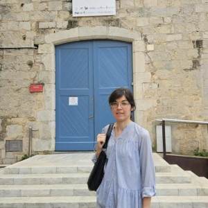 Tina Koder at 1A Biennial of contemporary lace Girona 2025