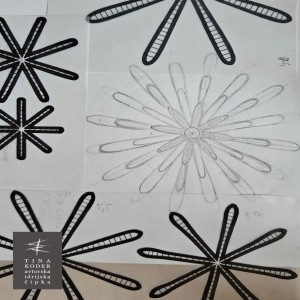 Online Bobbin Lace Patterns Design Course 2025: Drawing Chrysanthemum 3D Lace