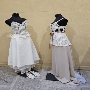 Sodobna avtorska čipka moda Girona